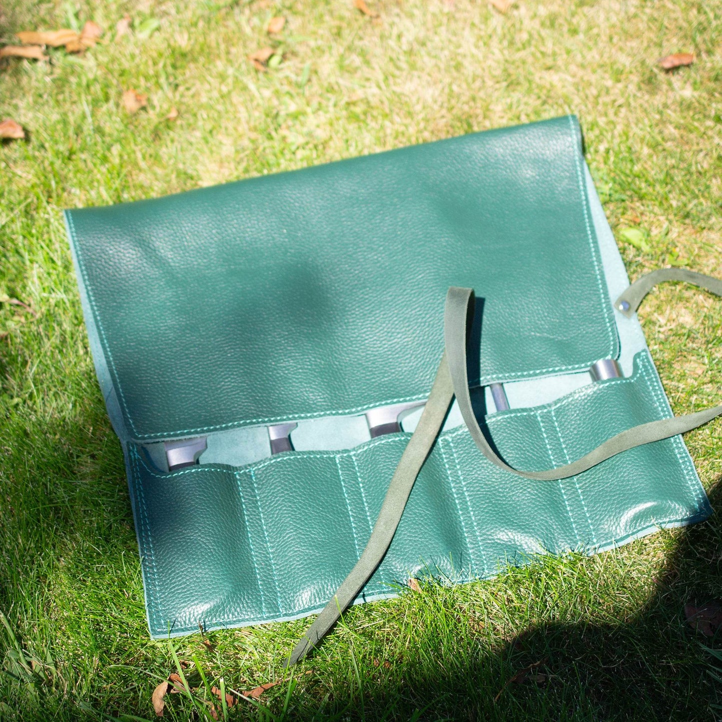 Soft Leather Knife Roll for Chefs - Chefrollbag