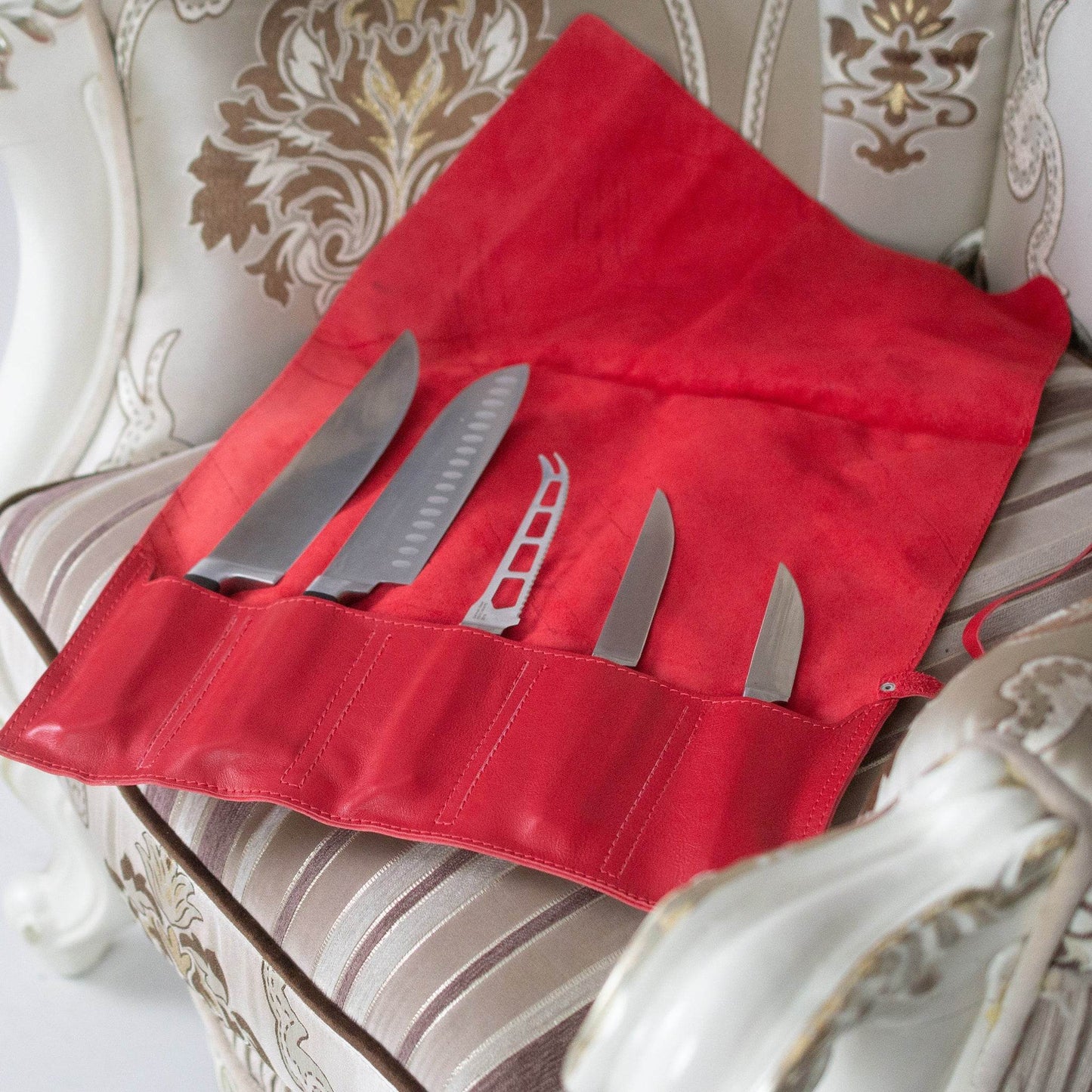 Soft Leather Knife Roll for Chefs - Chefrollbag