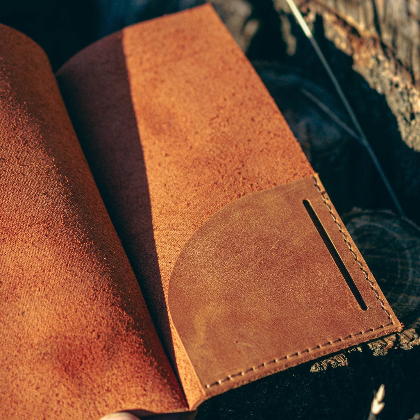 Leather Check Holder – Simple & Functional - Chefrollbag