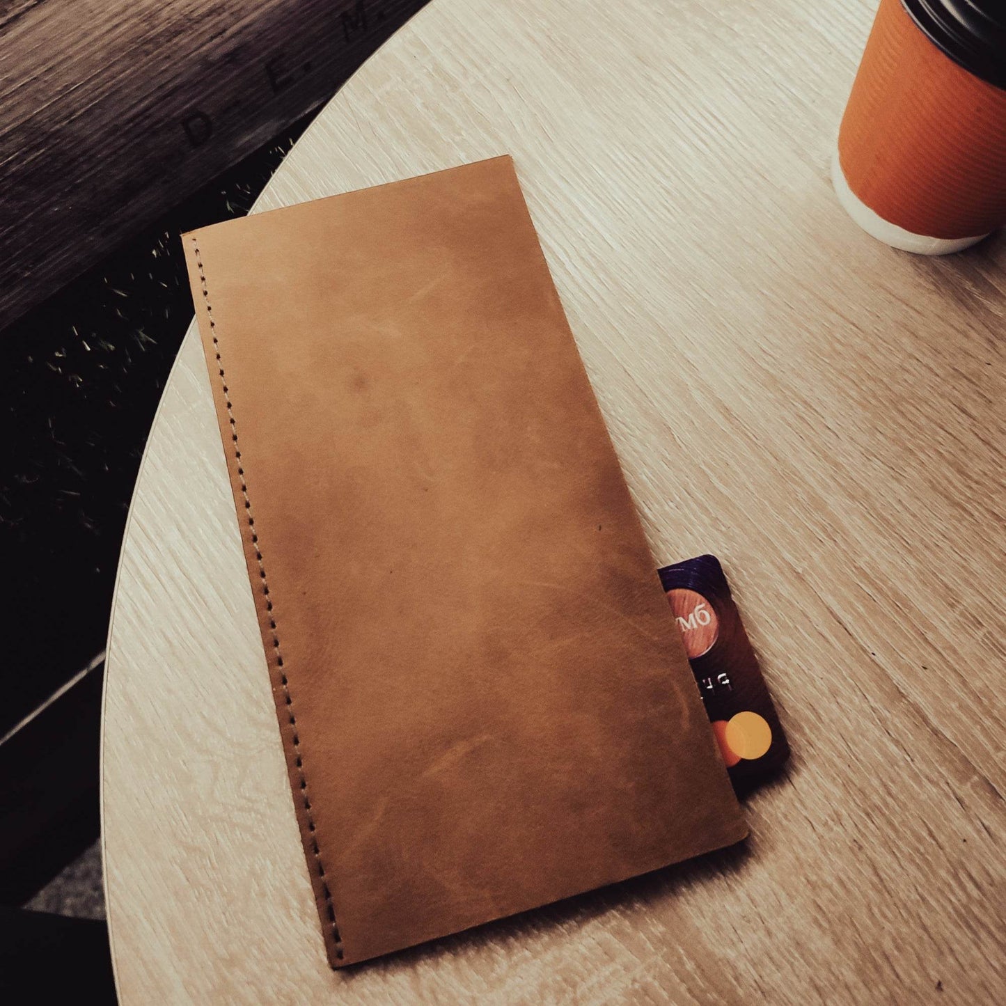 Leather Check Holder – Simple & Functional - Chefrollbag