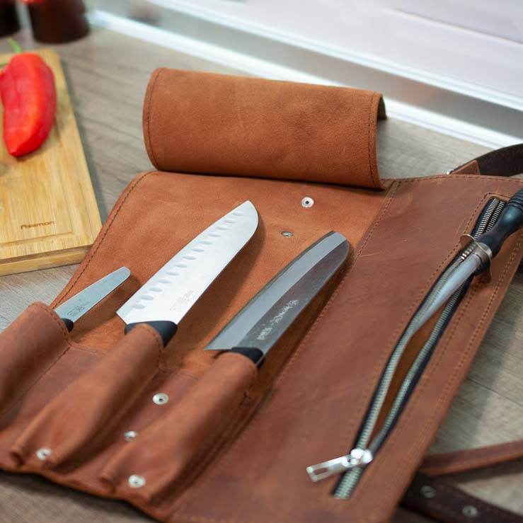 Personalized Chef Knife Bag for Culinary Professionals - Chefrollbag