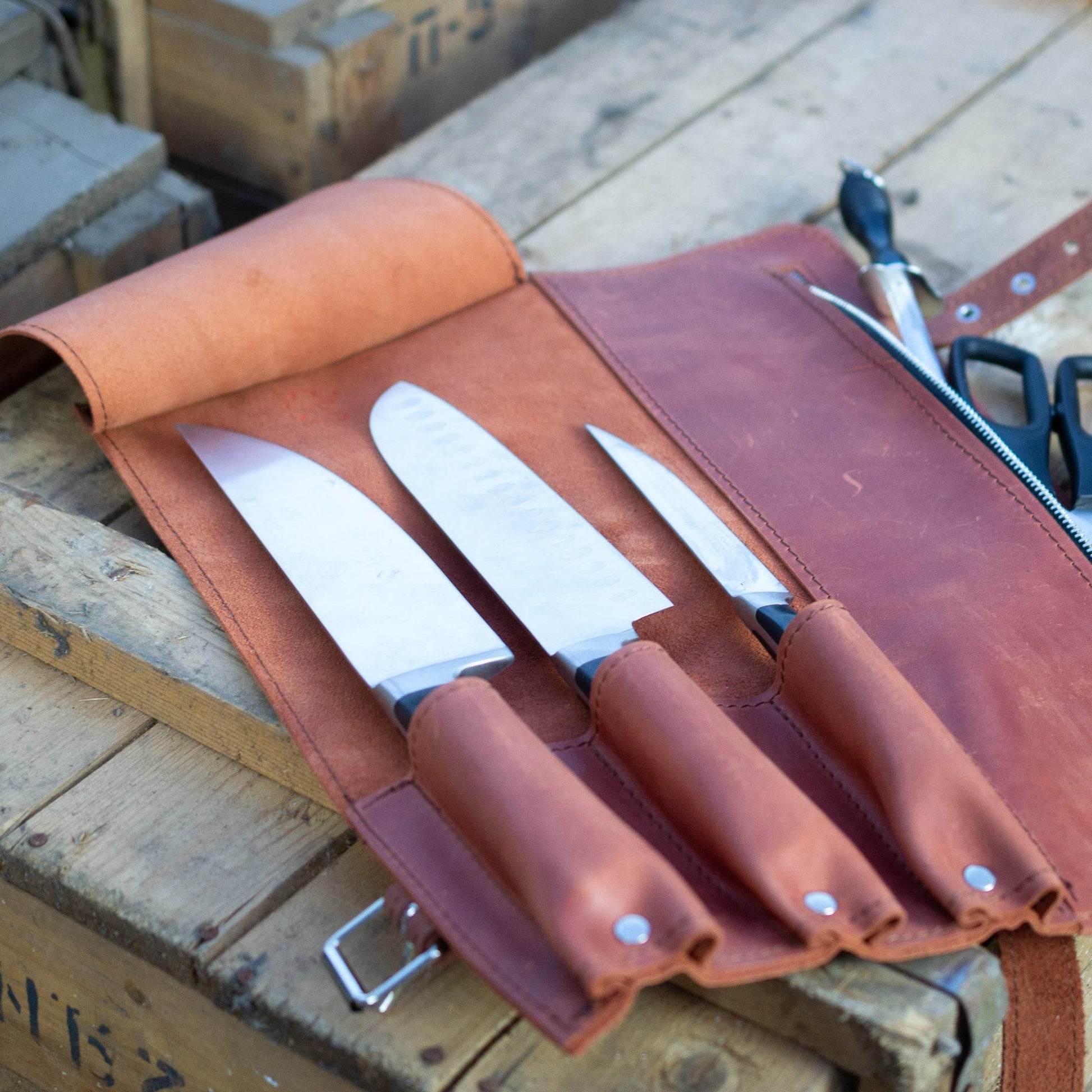 Personalized Chef Knife Bag for Culinary Professionals - Chefrollbag