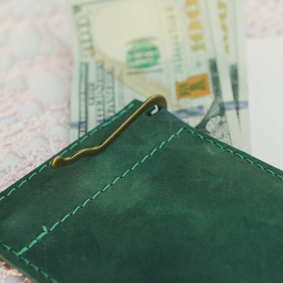 Vintage-Style Leather Bill Holder for Cafes & Restaurants - Chefrollbag