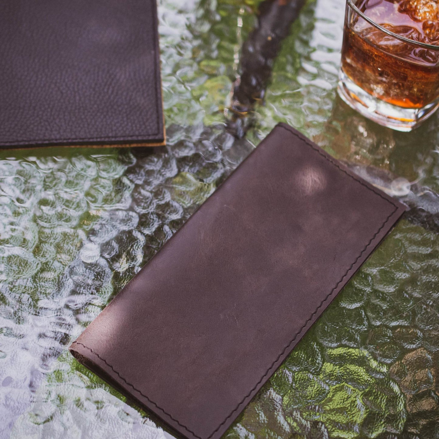 Restaurant bill holder/ Check Presenter /Check Holder /Bill Holder/ Leather Check Presenter /Guest Check - Chefrollbag