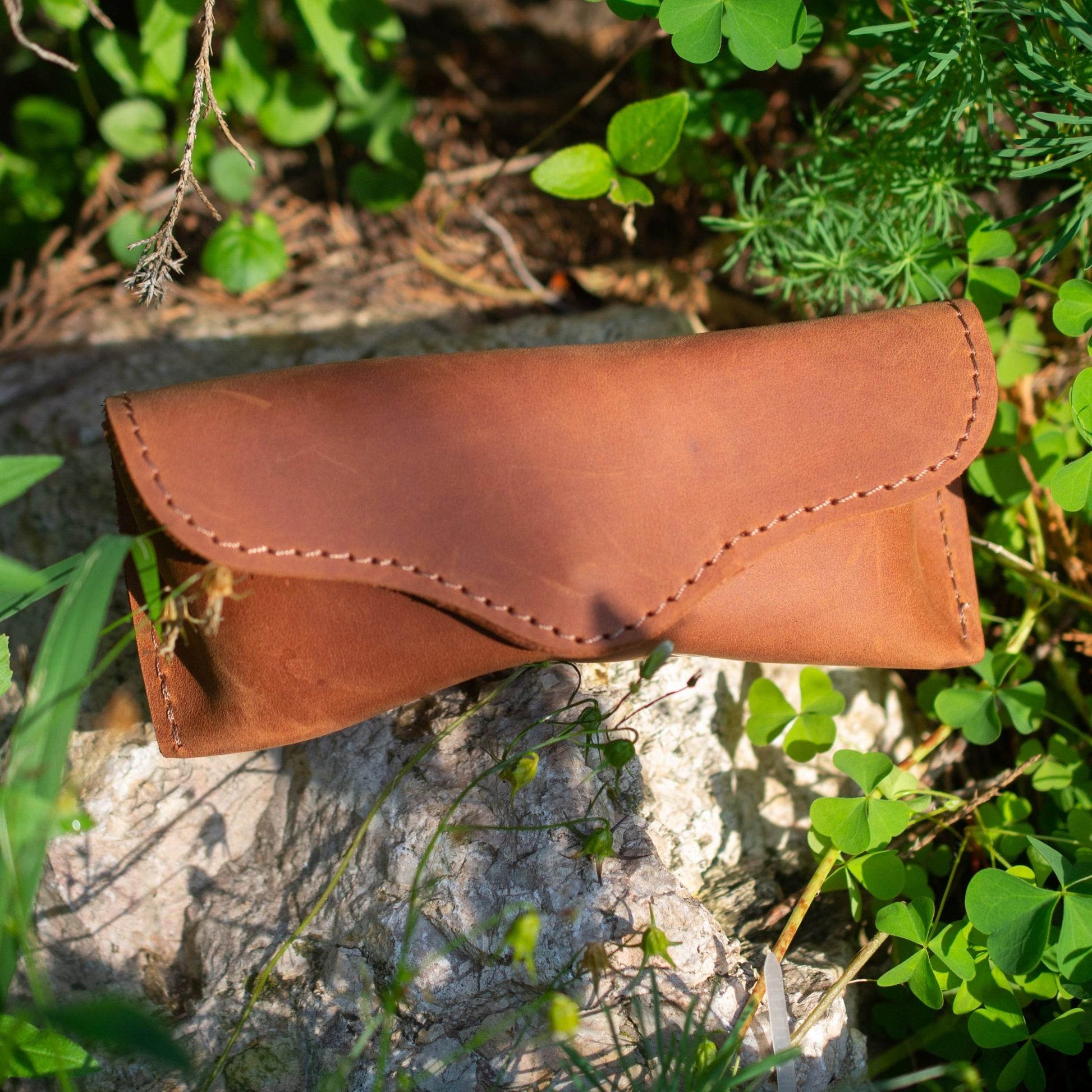 Leather Glasses Case – Handmade & Personalized - Chefrollbag