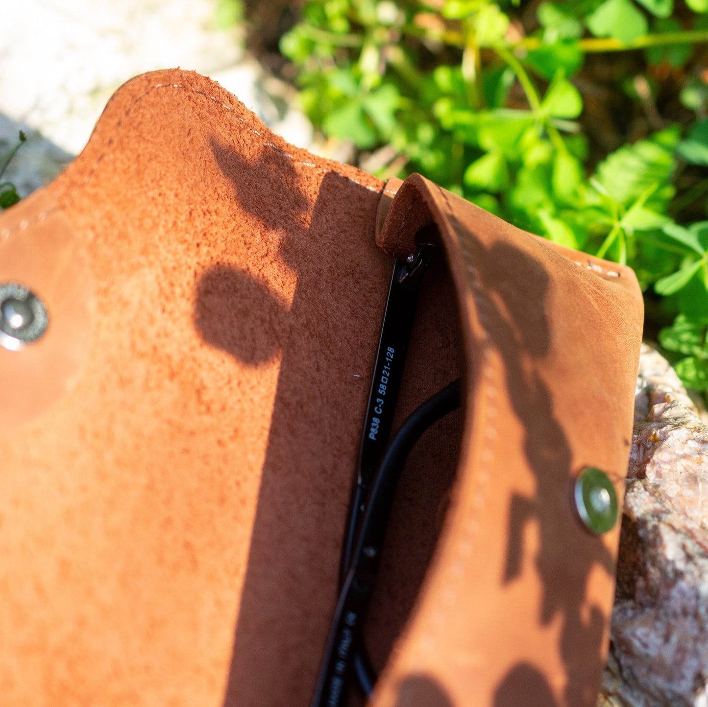 Leather Glasses Case – Handmade & Personalized - Chefrollbag